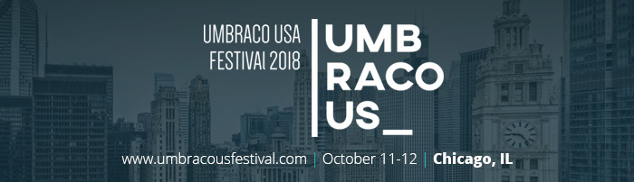 Banner image for Umbraco US Festival  11-12 October 2018