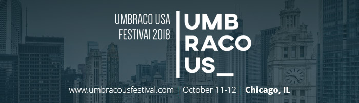 Banner image for Umbraco US Festival 11-12 October 2018